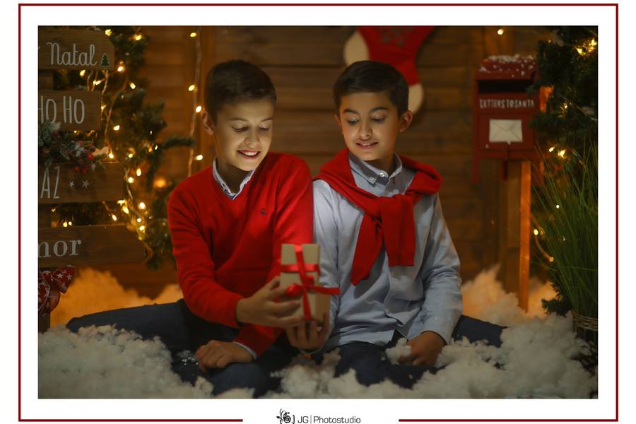 Mini Sessões Natal de Tomás e Ricardo