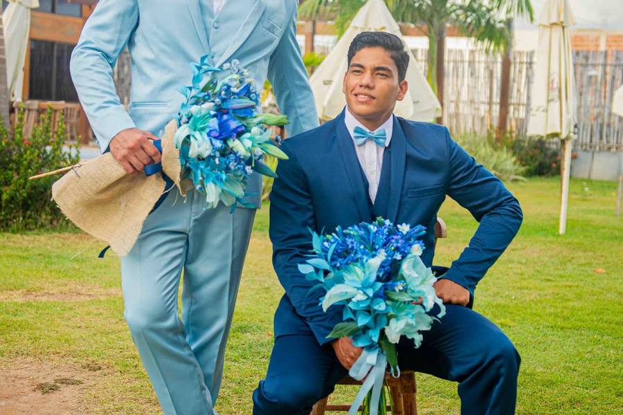 Editoriais de moda de Editorial de moda novembro azul por Fernando Raphael & Maciel Flores Decor - Recife / PE