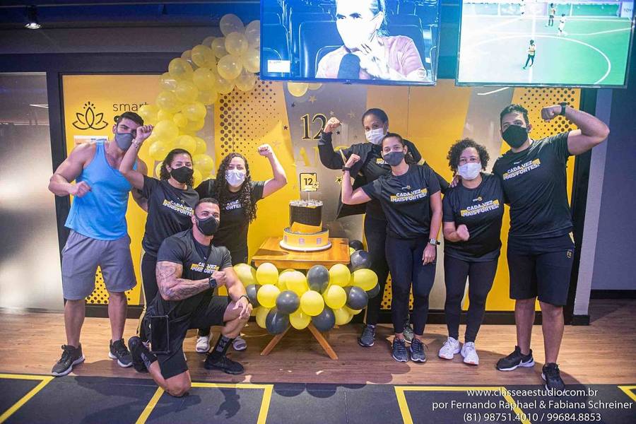 Esportes de Aniversário da Academia Smart Fit