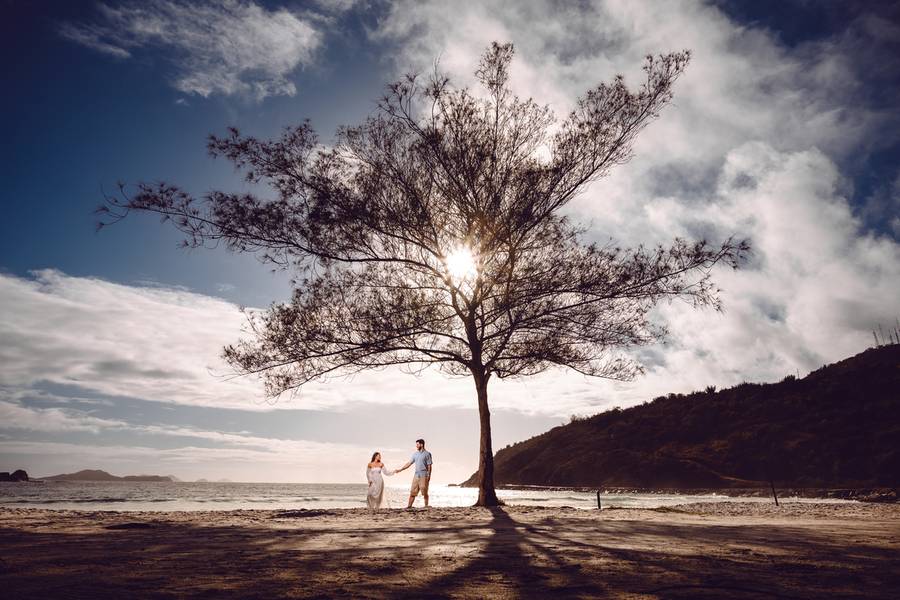 Pré Wedding de Ensaio Pré Casamento Guilherme & Raquel / Praia do Pontal / Deck dos Pescadores / Arraial do Cabo