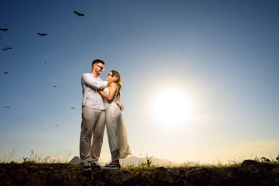 Pré Wedding de PRE WEDDING UILLIAN E JULIA / FORTE SÃO LUIZ / FORTE DO IMBUHY / FORTE DO PICO / NITERÓI RJ