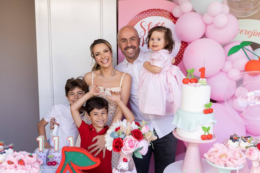 Aniversário Infantil de Aniversário 1 ano Stella