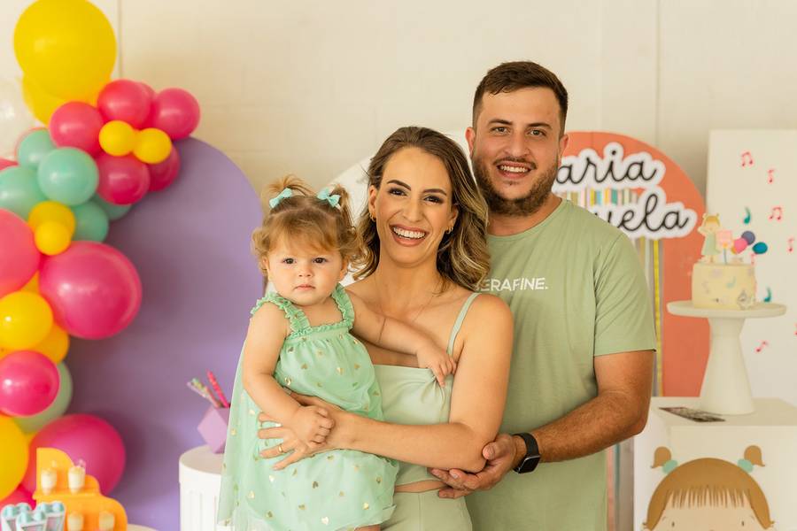 Aniversário Infantil de Aniversário de 1 ano 