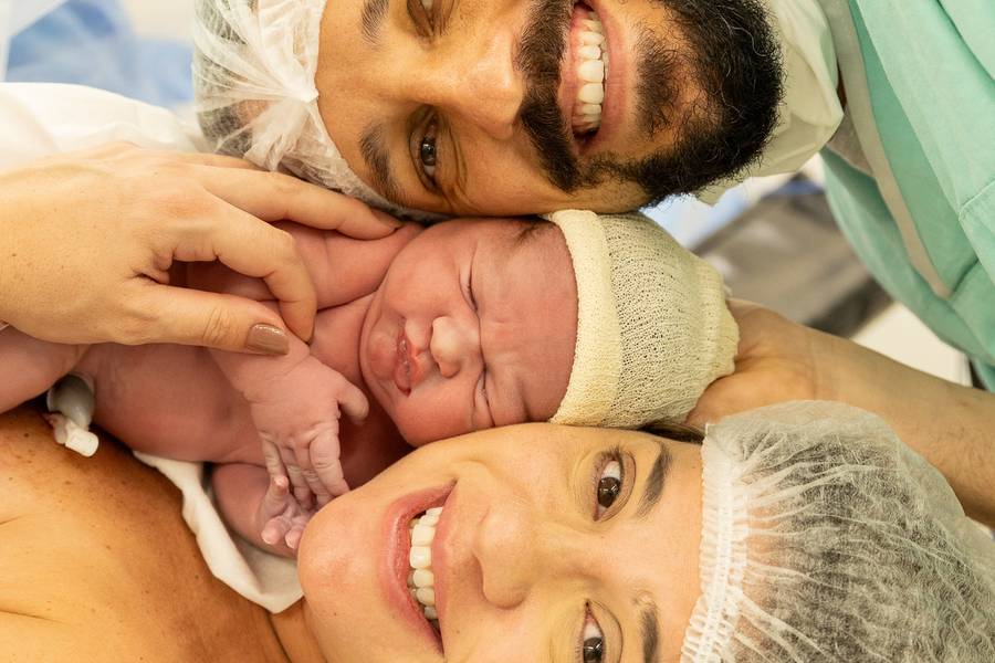 Parto de Fotografia de Parto - Rafael