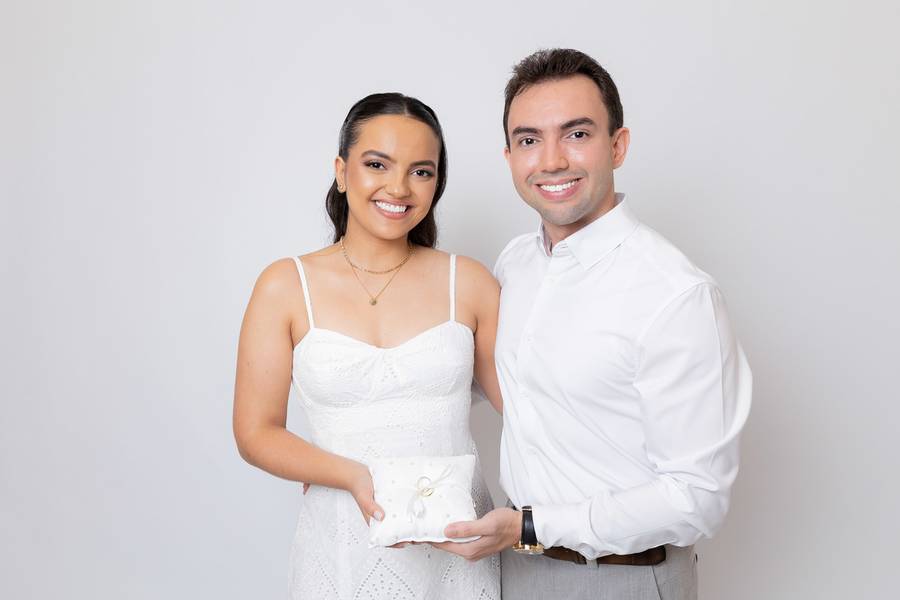 Casamento Civil de Casamento Civil e Ensaio no Estúdio