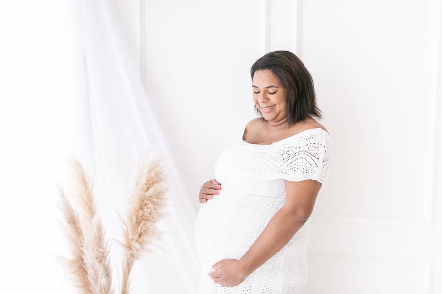 Gestante de A doce espera por Sophia