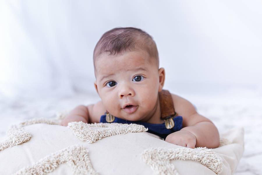 Infantil de 3 meses do Gabriel