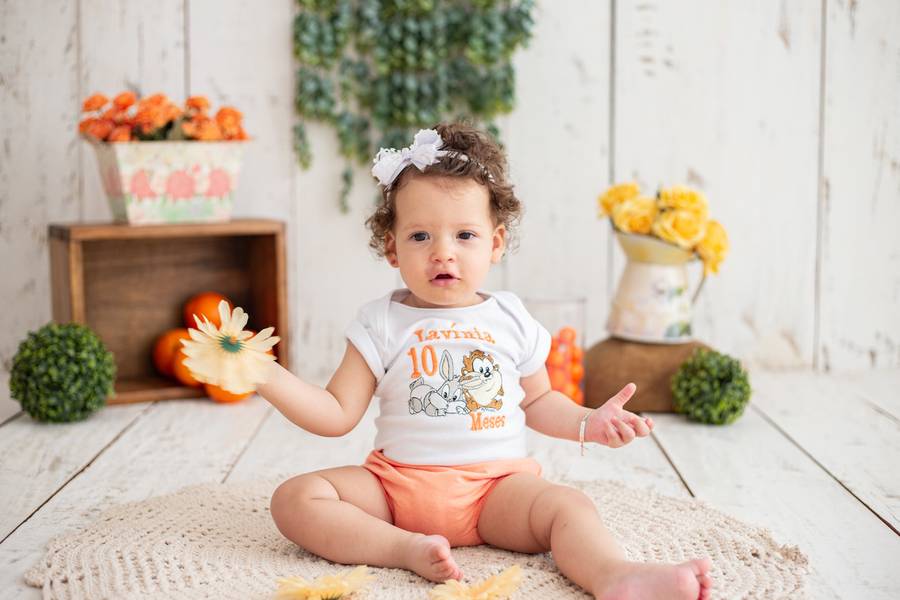 Infantil de 10 meses da Lavínia