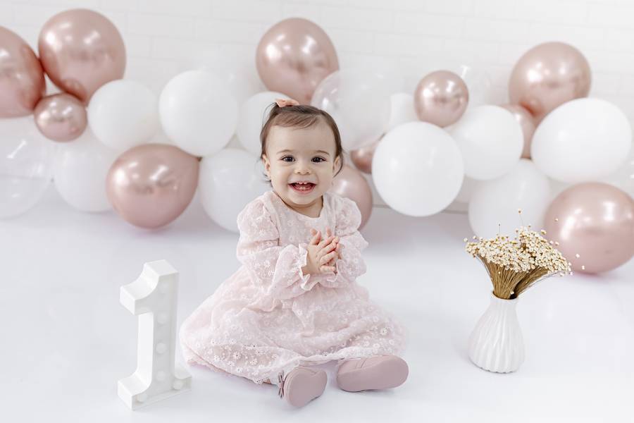Infantil de Um ano da Clarinha
