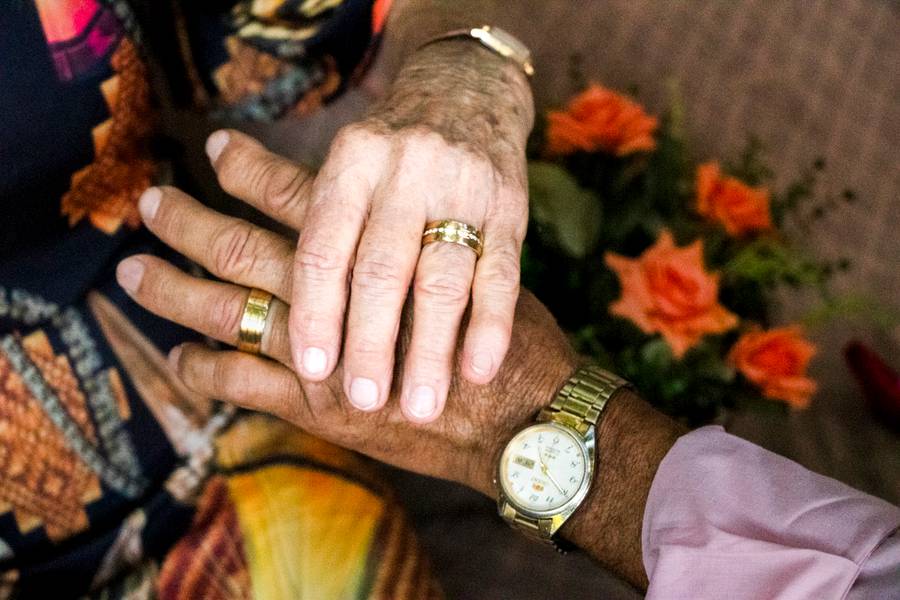 Casal de BODAS DE OURO ADAO E ONEIDE