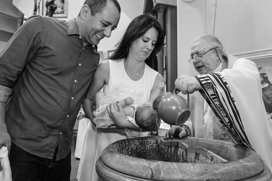 Batizado de Theo e Gabriela