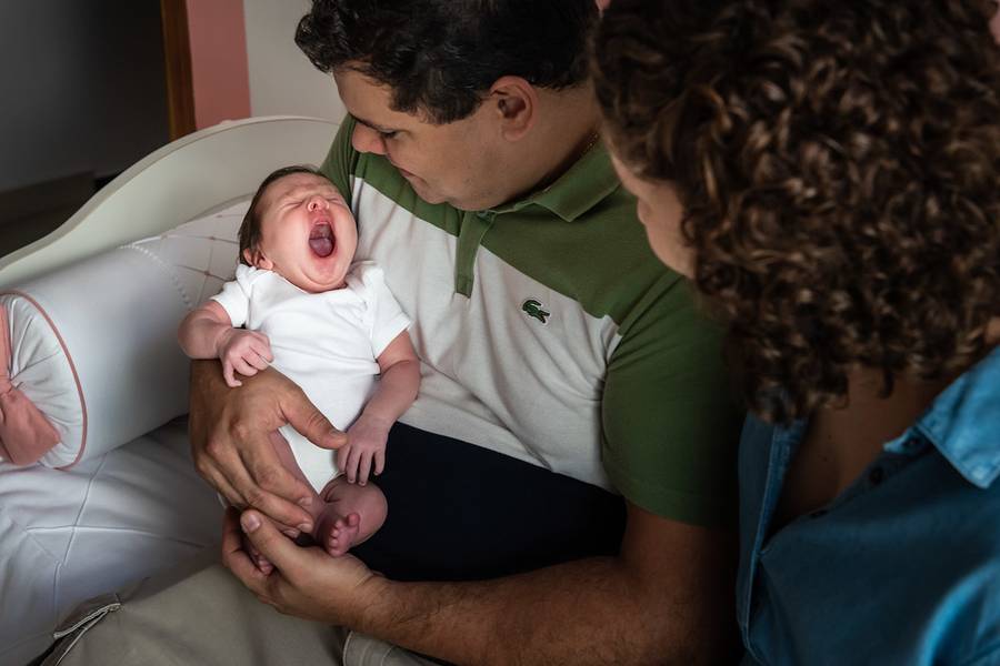 Ensaio Newborn Lifestyle de Elisa