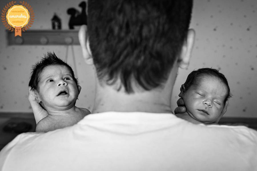 Ensaio Newborn Lifestyle de Ben e Gui