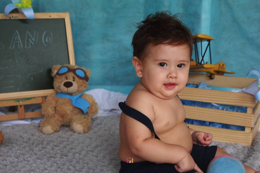 Infantil de Smash the Cake do Benjamim