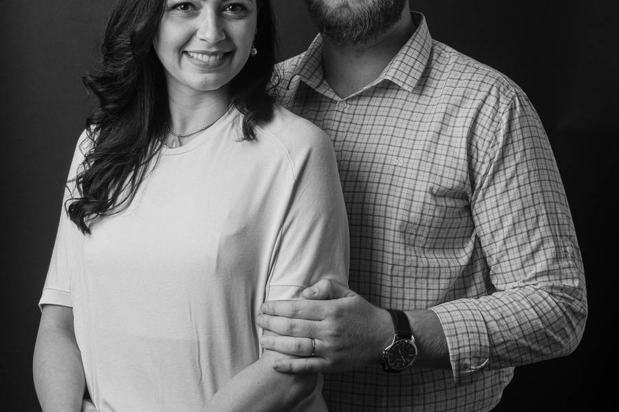 Retratos de Mateus e Letiscia