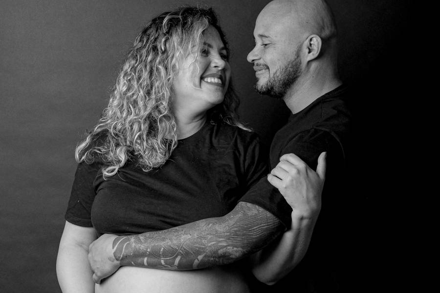 Retratos de Bruna e Luiz - A espera de Bela