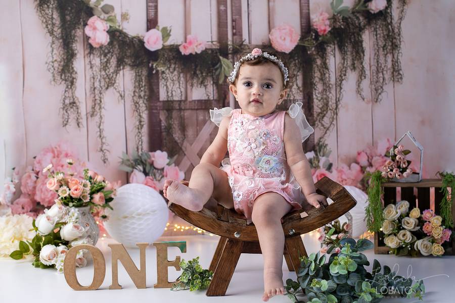 Crianças de Smash The Cake - Manu 1 ano