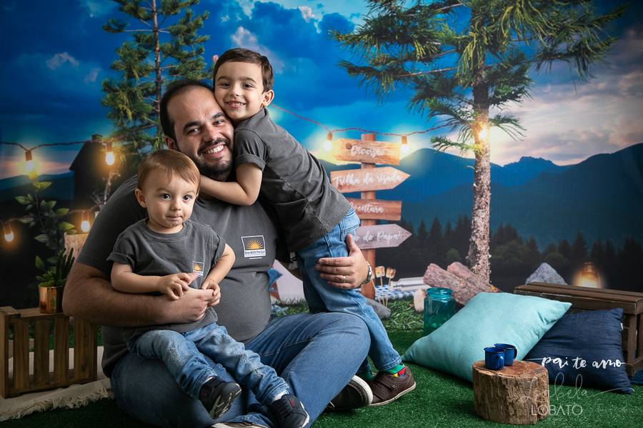 Mini Sessão de Ensaio Fotográfico Dia dos Pais 