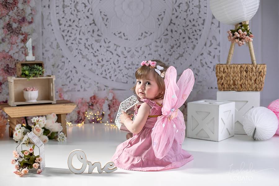 Crianças de Smash The Cake Maria Laura - 1 ano