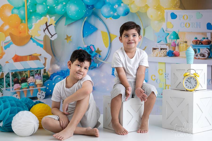 Mini Sessão de Dia das Crianças - Pedro e Antônio
