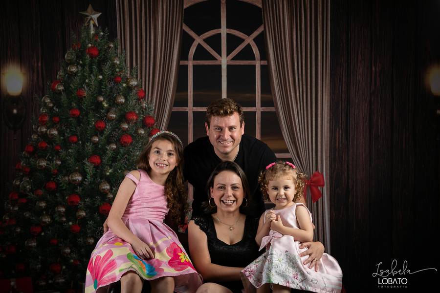 Mini Sessão de Retratos de Natal