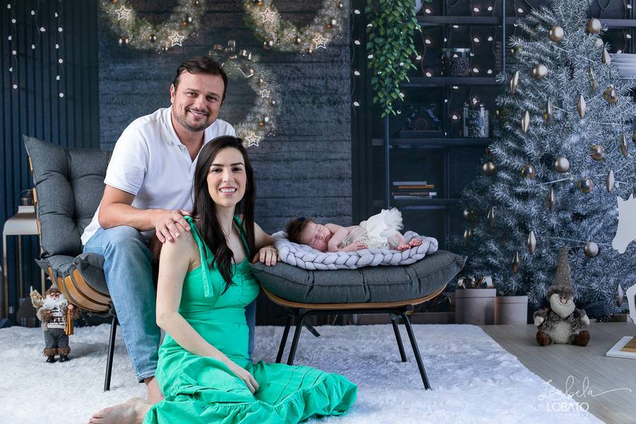 Mini Sessão de Retratos de Natal
