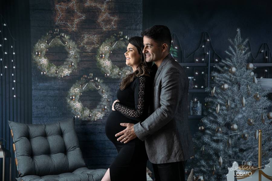 Mini Sessão de Retratos de Natal