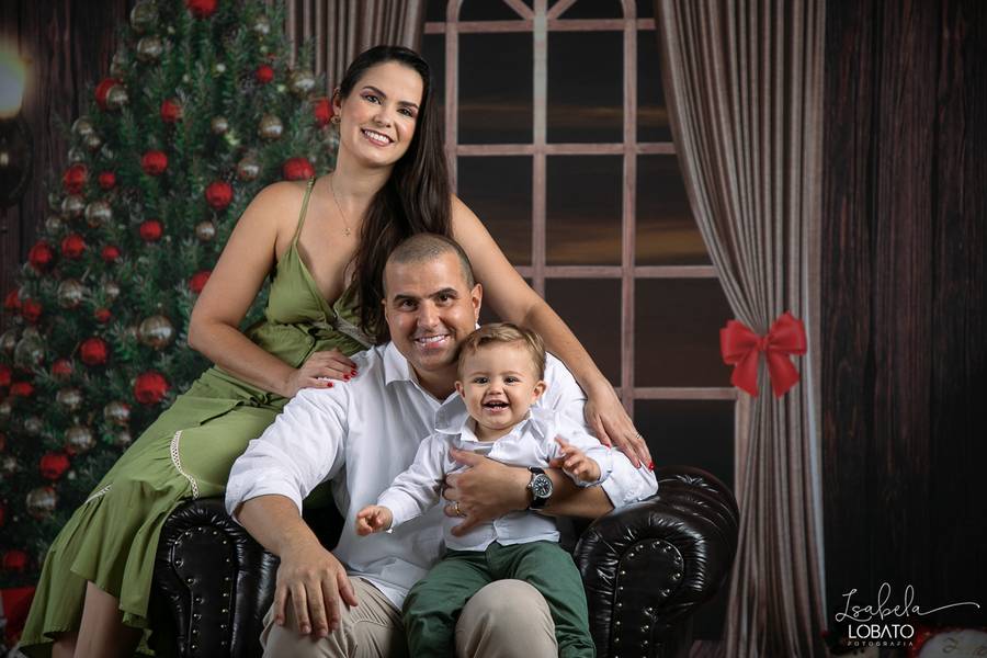 Mini Sessão de Retratos de Natal