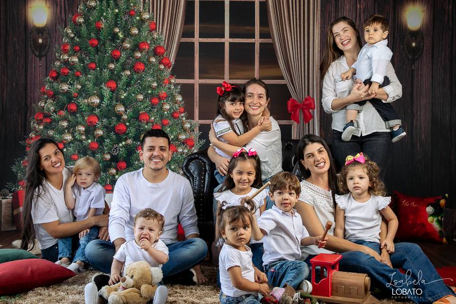 Mini Sessão de Retratos de Natal 