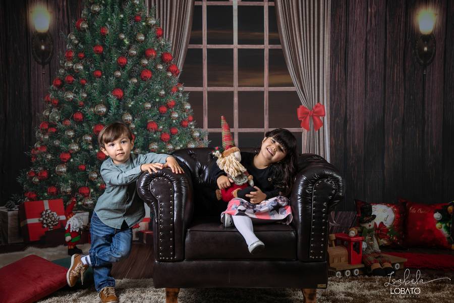Mini Sessão de Retratos de Natal 