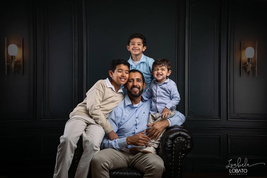 Mini Sessão de Ensaio Dia dos Pais