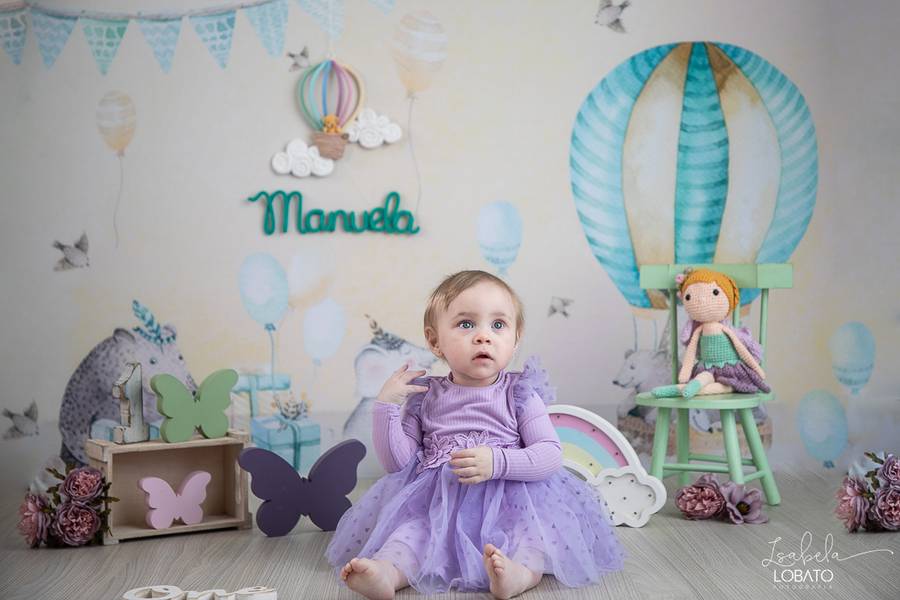 Crianças de A Hora do Banho - Manuela 1 ano