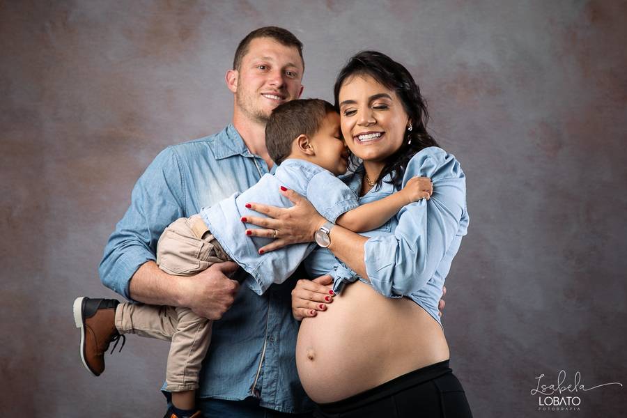 Gestante de Ensaio Gestante