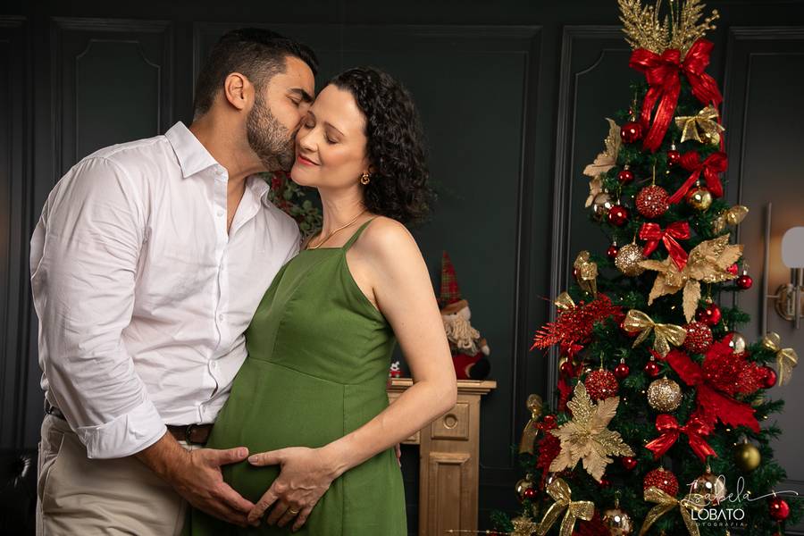 Mini Sessão de Retratos de Natal