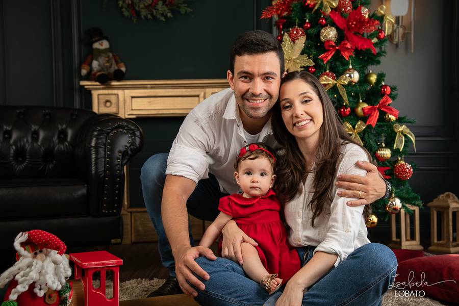 Mini Sessão de Retratos de Natal