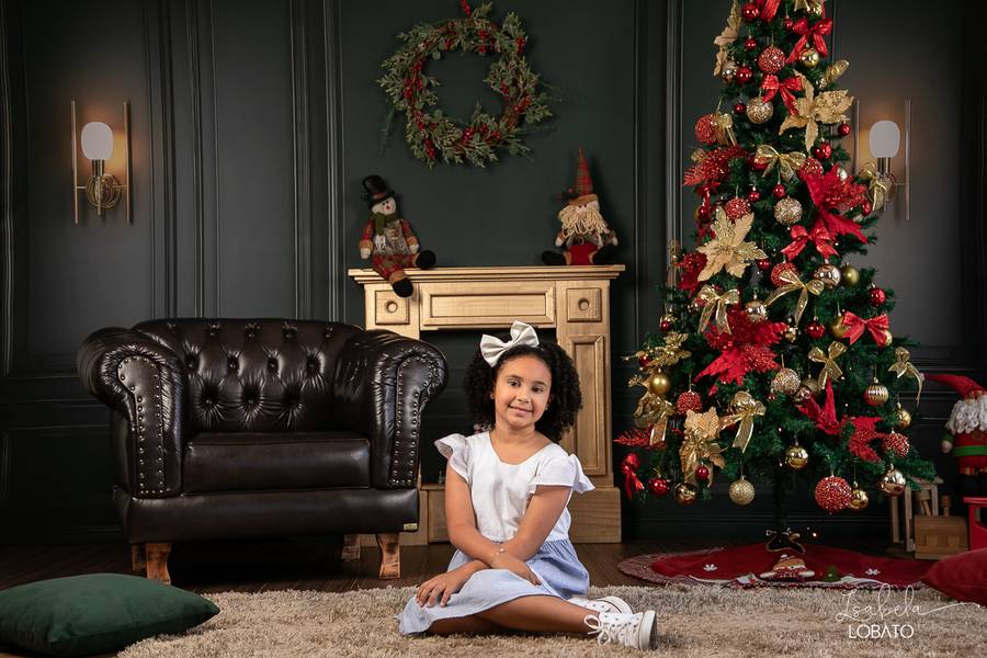 Mini Sessão de Retratos de Natal