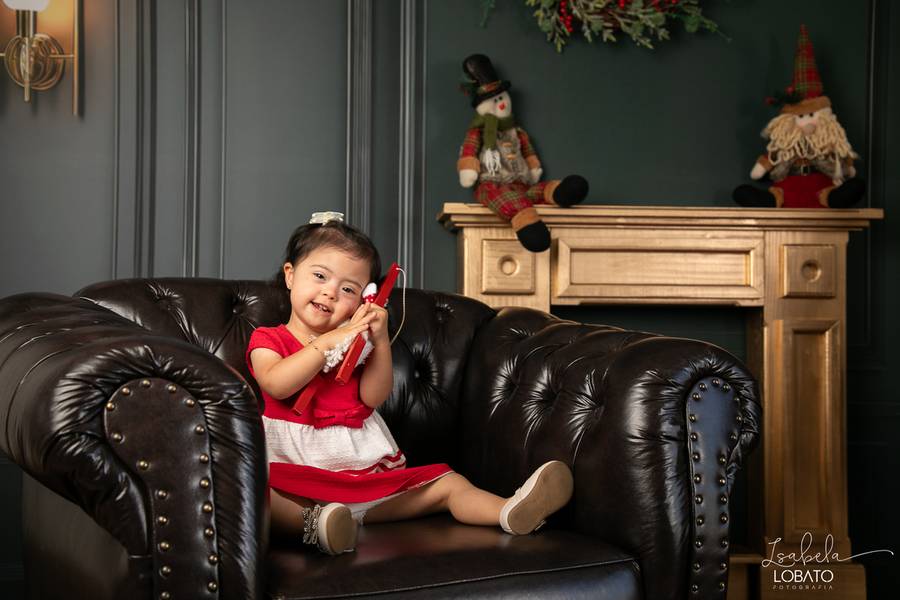 Mini Sessão de Retratos de Natal