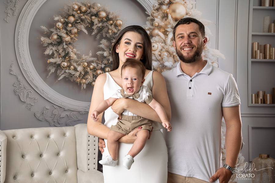 Mini Sessão de Retratos de Natal 