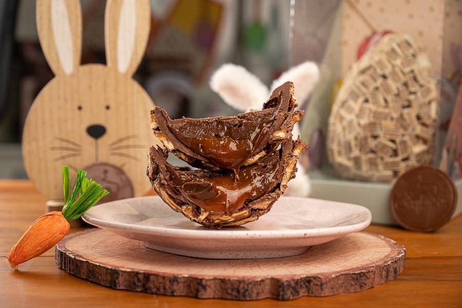 Gastronomia de Gourmet série Ovos de Páscoa