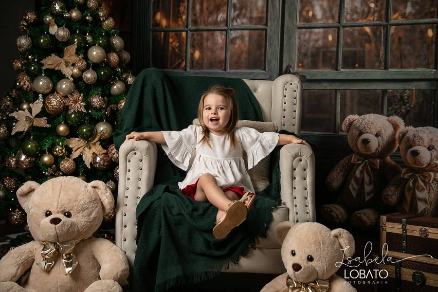 Mini Sessão de Retratos de Natal