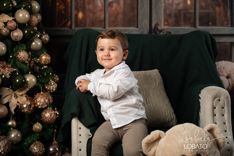 Mini Sessão de Retratos de Natal
