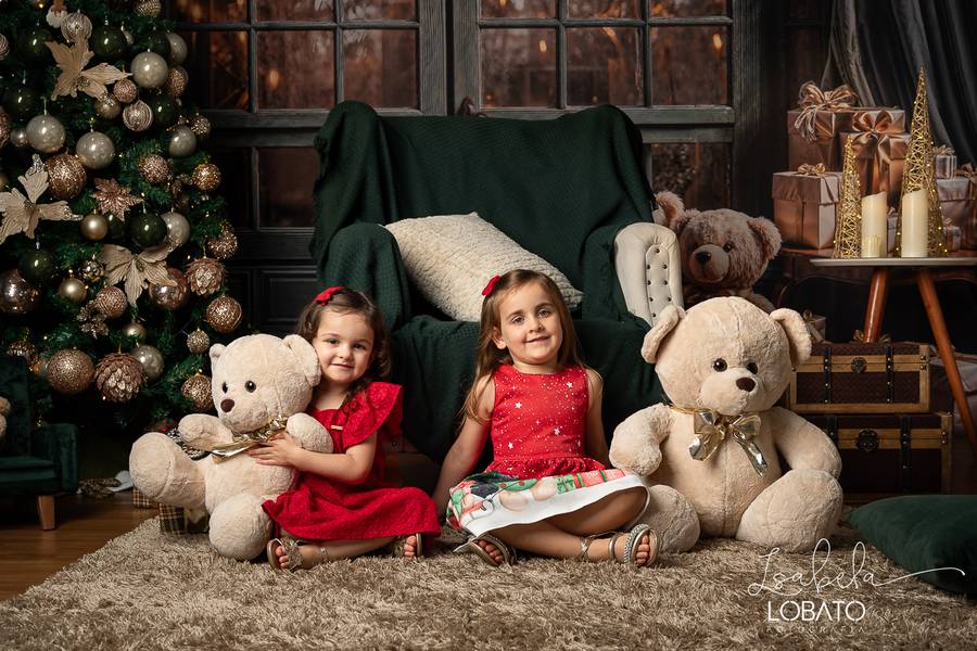 Mini Sessão de Retratos de Natal