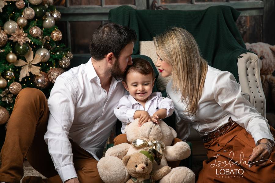 Mini Sessão de Retratos de Natal