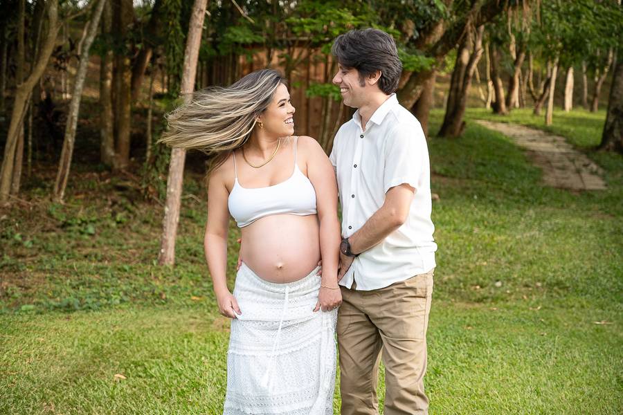 Gestante de Ensaio Gestante
