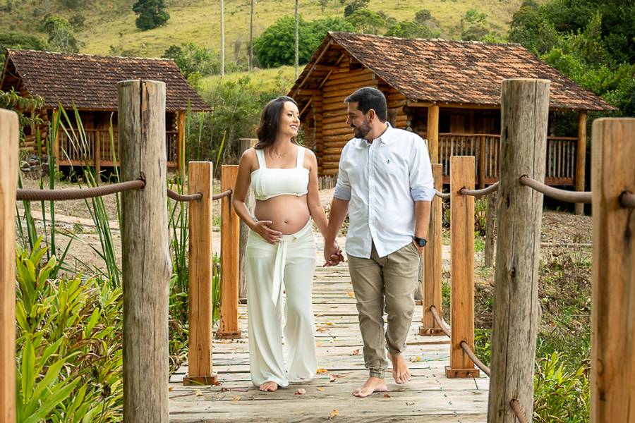 Gestante de Ensaio Gestante