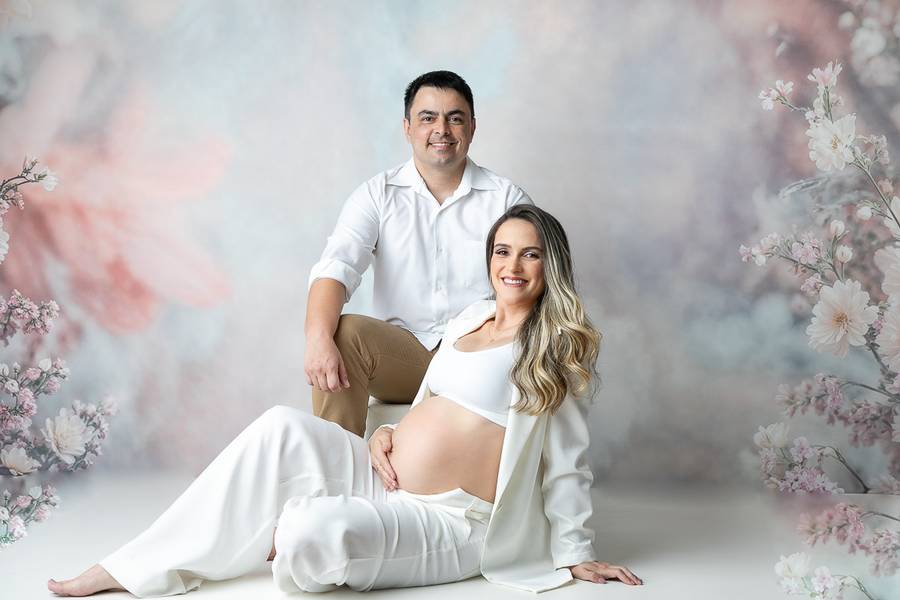 Gestante de Ensaio Gestante