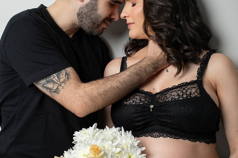 Gestante de Ensaio Gestante