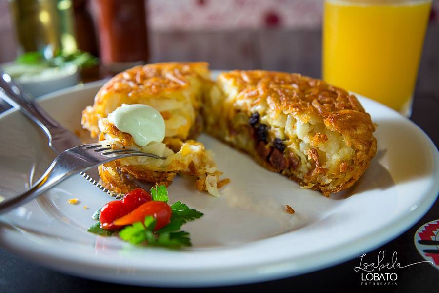 Gastronomia de GOURMET - Série batata suíça