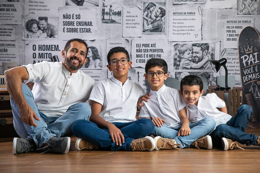 Mini Sessão de Ensaio Fotográfico Dia dos Pais 2026