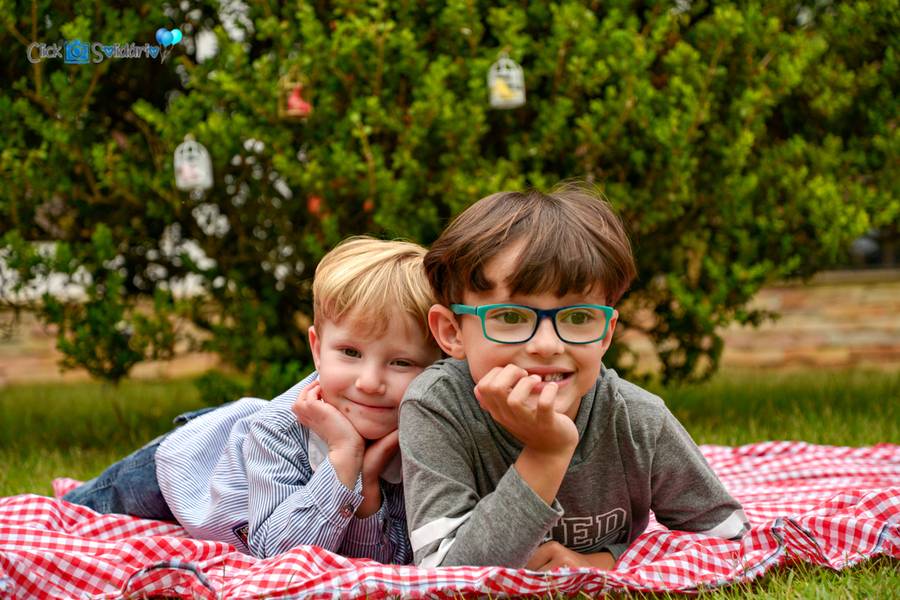 Ensaios de Família do Gabriel e do Lucas - Click Solidário